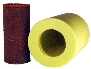 Honeycomb Cylinder Beeswax Candle Mold,PM955, Mann Lake Ltd.